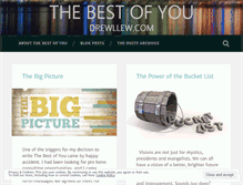 Tablet Screenshot of drewllew.com
